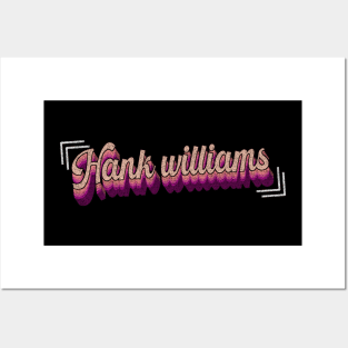 hank williams vintage Posters and Art